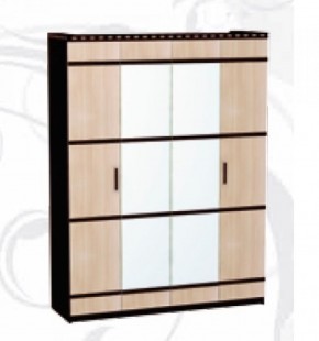 Шкаф 4-х дверный для одежды и белья "Ольга-13" в Нягани - nyagan.ok-mebel.com | фото
