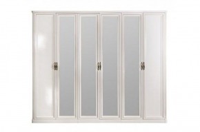 Шкаф 6-ти ств (2+2+2) с зеркалами Натали (комплект) в Нягани - nyagan.ok-mebel.com | фото 2