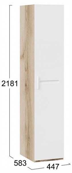 Шкаф для белья Фьюжн ТД-260.07.01 в Нягани - nyagan.ok-mebel.com | фото 4