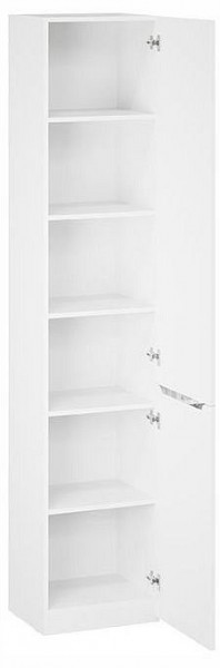 Шкаф для белья Глосс СМ-319.07.011 в Нягани - nyagan.ok-mebel.com | фото 2
