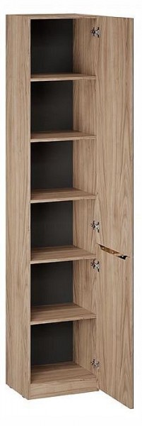 Шкаф для белья Глосс СМ-319.07.011 в Нягани - nyagan.ok-mebel.com | фото 3