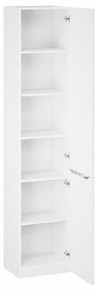 Шкаф для белья Глосс СМ-319.07.012 в Нягани - nyagan.ok-mebel.com | фото 2