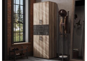 Шкаф для белья Паркинс в Нягани - nyagan.ok-mebel.com | фото 4