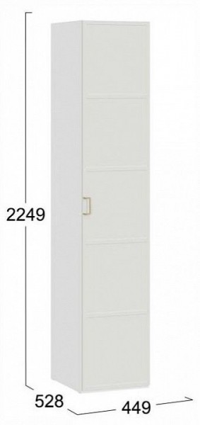Шкаф для белья Стелла в Нягани - nyagan.ok-mebel.com | фото 4