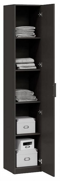 Шкаф для белья Стелла Исп.2 в Нягани - nyagan.ok-mebel.com | фото 3
