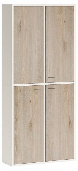 Шкаф книжный Домино СУ(ш2в2)+4ФГ в Нягани - nyagan.ok-mebel.com | фото