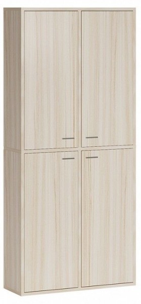 Шкаф книжный Домино СУ(ш2в2)+4ФГ в Нягани - nyagan.ok-mebel.com | фото
