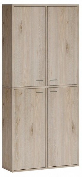 Шкаф книжный Домино СУ(ш2в2)+4ФГ в Нягани - nyagan.ok-mebel.com | фото