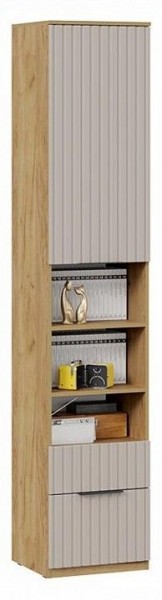 Шкаф комбинированный Хилтон Исп. 2 в Нягани - nyagan.ok-mebel.com | фото