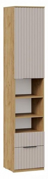 Шкаф комбинированный Хилтон Исп. 2 в Нягани - nyagan.ok-mebel.com | фото 2