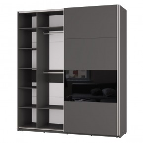 Шкаф-купе Харви ШКК-10 (графит) в Нягани - nyagan.ok-mebel.com | фото 2