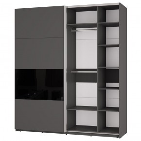 Шкаф-купе Харви ШКК-10 (графит) в Нягани - nyagan.ok-mebel.com | фото 3
