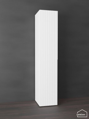 Шкаф Linnea MHR-1-2 2050х400х510 (Белый-М 11.1.1) в Нягани - nyagan.ok-mebel.com | фото 5