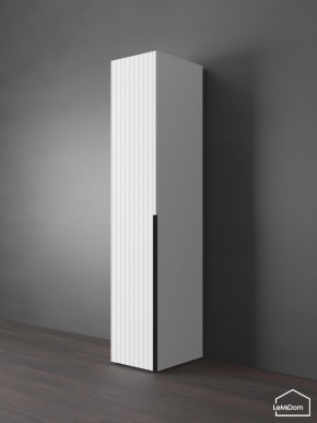 Шкаф Linnea MHR-1-2 2050х400х510 (Белый-М 11.1.2) в Нягани - nyagan.ok-mebel.com | фото