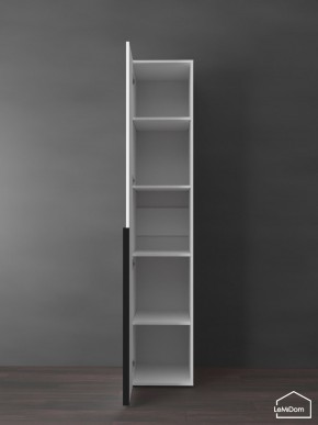 Шкаф Linnea MHR-1-2 2050х400х510 (Белый-М 11.1.2) в Нягани - nyagan.ok-mebel.com | фото 4