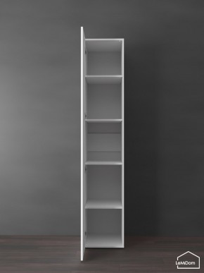 Шкаф Linnea MHR-1PO-2 2050х400х510 (Белый-М 11.1.2) в Нягани - nyagan.ok-mebel.com | фото 4