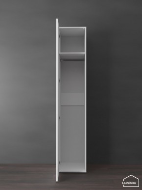 Шкаф Linnea MHR-1PO 2050х400х510 (Белый-М 11.1.1) в Нягани - nyagan.ok-mebel.com | фото 5