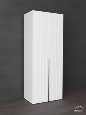 Шкаф Linnea MHR-2-2 2050х800х510 (Белый-М 11.1.2) в Нягани - nyagan.ok-mebel.com | фото