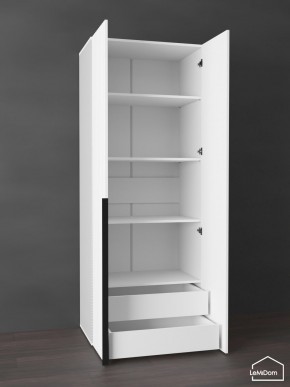 Шкаф Linnea MHR-2-4 2050х800х510 (Белый-М 11.1.2) в Нягани - nyagan.ok-mebel.com | фото 5