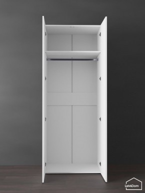 Шкаф Linnea MHR-2PO 2050х800х510 (Белый-М 11.1.1) в Нягани - nyagan.ok-mebel.com | фото 4