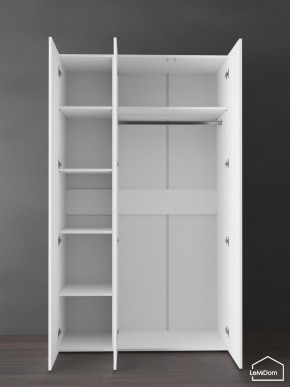 Шкаф Linnea MHR-3PO-1 2050х1200х510 (Белый-М 11.1.2) в Нягани - nyagan.ok-mebel.com | фото 5