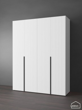 Шкаф Linnea MHR-4-2 2050х1600х510 (Белый-М 11.1.2) в Нягани - nyagan.ok-mebel.com | фото