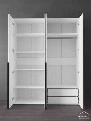 Шкаф Linnea MHR-4-2 2050х1600х510 (Белый-М 11.1.2) в Нягани - nyagan.ok-mebel.com | фото 6