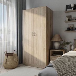 Шкаф ОРИОН двухдверный, цвет Дуб Сонома в Нягани - nyagan.ok-mebel.com | фото 4