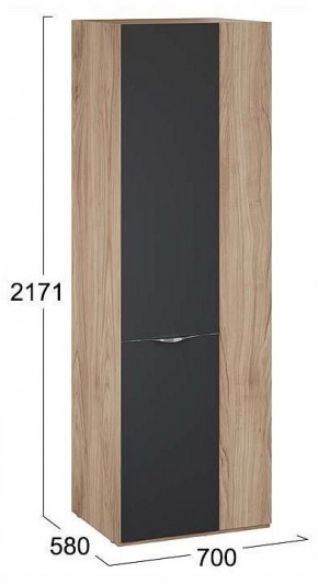 Шкаф платяной Глосс СМ-319.07.006 в Нягани - nyagan.ok-mebel.com | фото 4