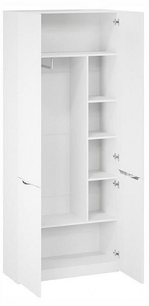 Шкаф платяной Глосс СМ-319.07.013 в Нягани - nyagan.ok-mebel.com | фото 3
