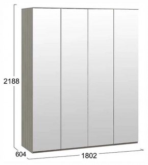 Шкаф платяной Либерти СМ-297.07.443 в Нягани - nyagan.ok-mebel.com | фото 4