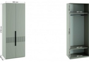 Шкаф платяной Ника в Нягани - nyagan.ok-mebel.com | фото 3