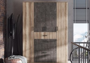 Шкаф платяной Паркинс в Нягани - nyagan.ok-mebel.com | фото 4