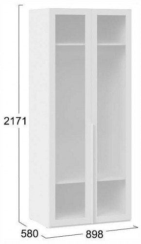 Шкаф платяной Порто СМ-393.07.009 в Нягани - nyagan.ok-mebel.com | фото 3