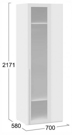 Шкаф платяной Порто СМ-393.07.011 в Нягани - nyagan.ok-mebel.com | фото 4