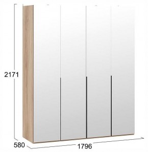 Шкаф платяной Порто СМ-393.07.109 в Нягани - nyagan.ok-mebel.com | фото