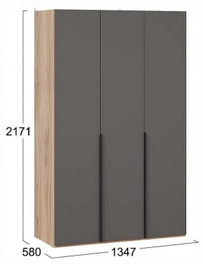 Шкаф платяной Порто СМ-393.07.113 в Нягани - nyagan.ok-mebel.com | фото 3