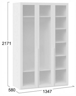 Шкаф платяной Порто СМ-393.07.117 в Нягани - nyagan.ok-mebel.com | фото 4