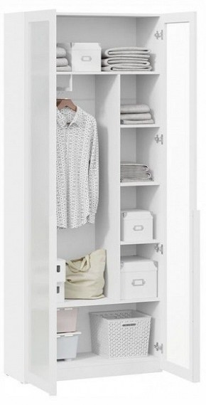 Шкаф платяной Порто СМ-393.07.226 в Нягани - nyagan.ok-mebel.com | фото 3