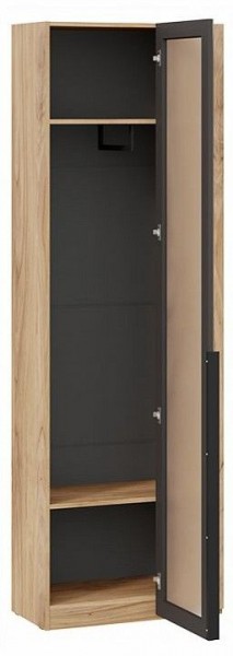Шкаф платяной Порто СМ-393.07.233 в Нягани - nyagan.ok-mebel.com | фото 2