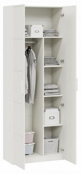 Шкаф платяной Стелла Исп.2 в Нягани - nyagan.ok-mebel.com | фото 2