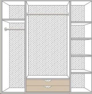 Спальный гарнитур Роза (шкаф 4-х дверный) в Нягани - nyagan.ok-mebel.com | фото 2