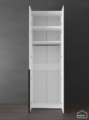 Шкаф с антресолью Linnea MHR-2A-1 2450х800х510 (Белый-М 11.1.1) в Нягани - nyagan.ok-mebel.com | фото 5
