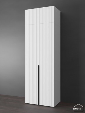 Шкаф с антресолью Linnea MHR-2A-1 2450х800х510 (Белый-М 11.1.2) в Нягани - nyagan.ok-mebel.com | фото