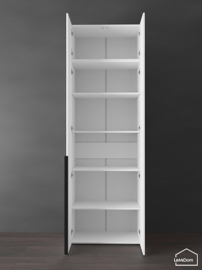 Шкаф с антресолью Linnea MHR-2A-2 2450х800х510 (Белый-М 11.1.1) в Нягани - nyagan.ok-mebel.com | фото 4