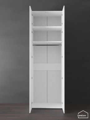 Шкаф с антресолью Linnea MHR-2POA-1 2450х800х510 (Белый-М 11.1.1) в Нягани - nyagan.ok-mebel.com | фото 4