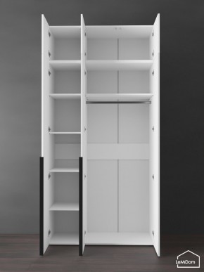 Шкаф с антресолью Linnea MHR-3A-1 2450х1200х510 (Белый-М 11.1.1) в Нягани - nyagan.ok-mebel.com | фото 5