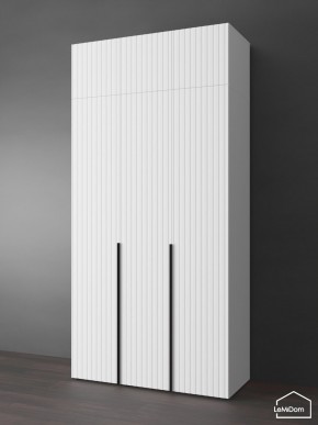 Шкаф с антресолью Linnea MHR-3A-2 2450х1200х510 (Белый-М 11.1.1) в Нягани - nyagan.ok-mebel.com | фото
