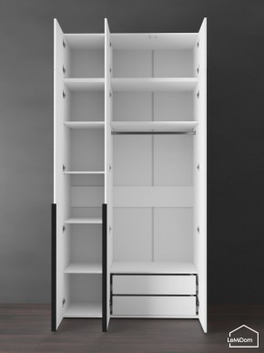 Шкаф с антресолью Linnea MHR-3A-2 2450х1200х510 (Белый-М 11.1.1) в Нягани - nyagan.ok-mebel.com | фото 6