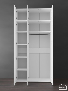 Шкаф с антресолью Linnea MHR-3POA-1 2450х1200х510 (Белый-М 11.1.2) в Нягани - nyagan.ok-mebel.com | фото 4